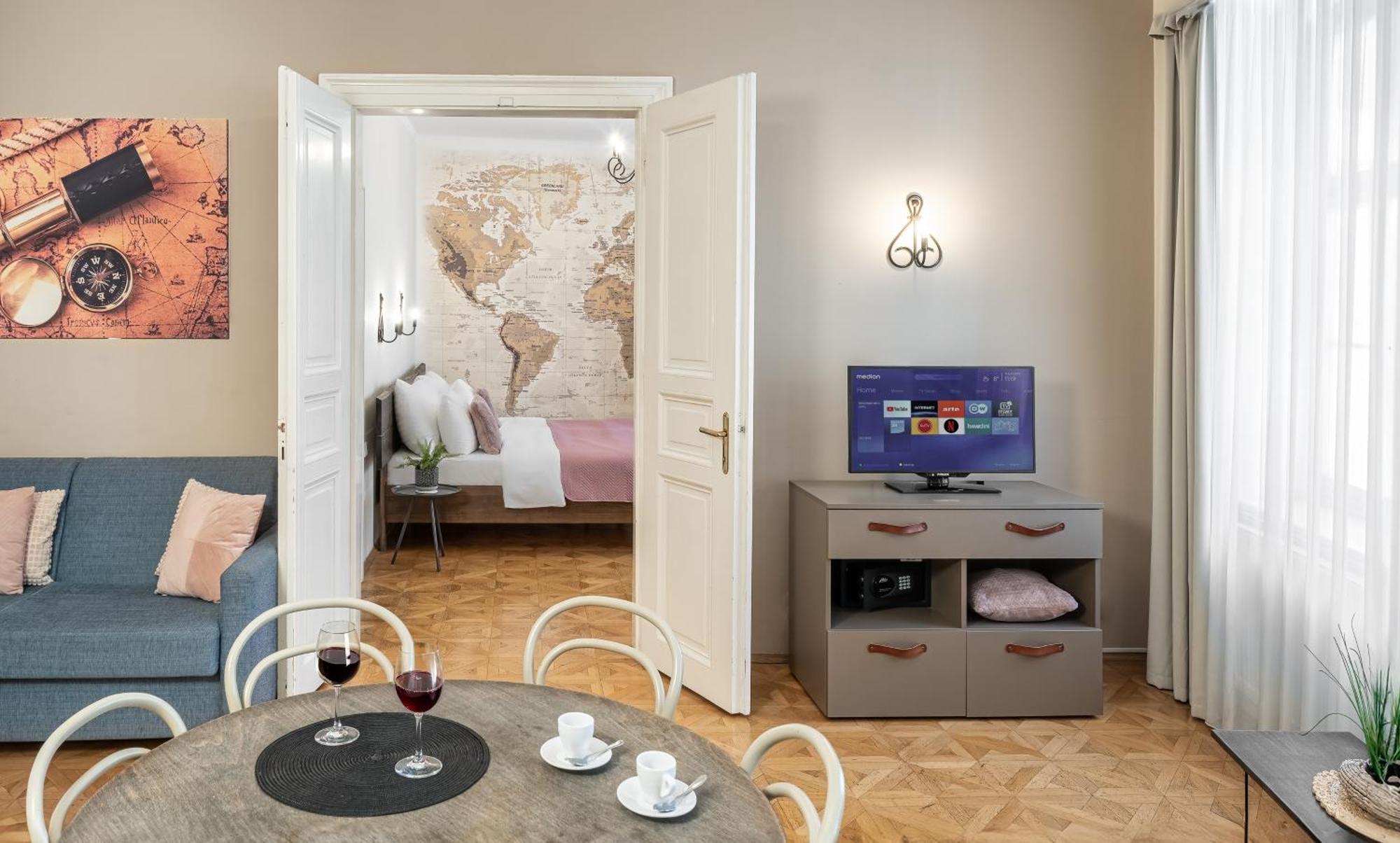 6 Continents Apartments By Adrez Praha Eksteriør bilde