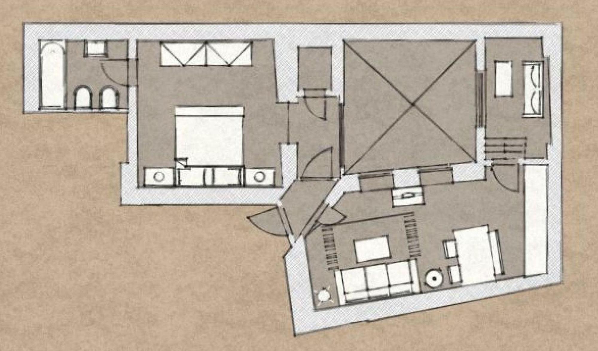 6 Continents Apartments By Adrez Praha Rom bilde
